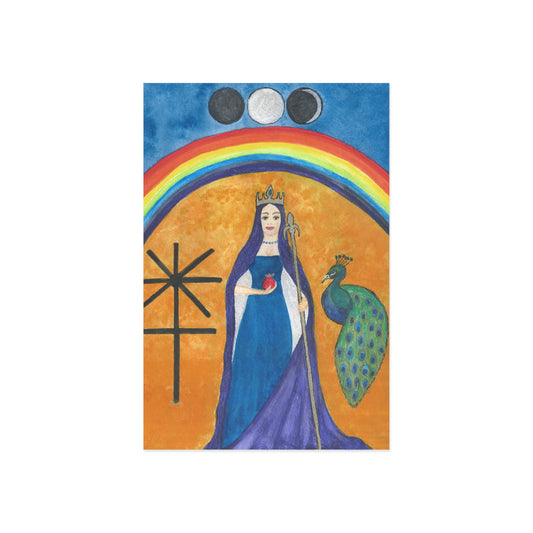 Goddess Juno Fine Art Postcard