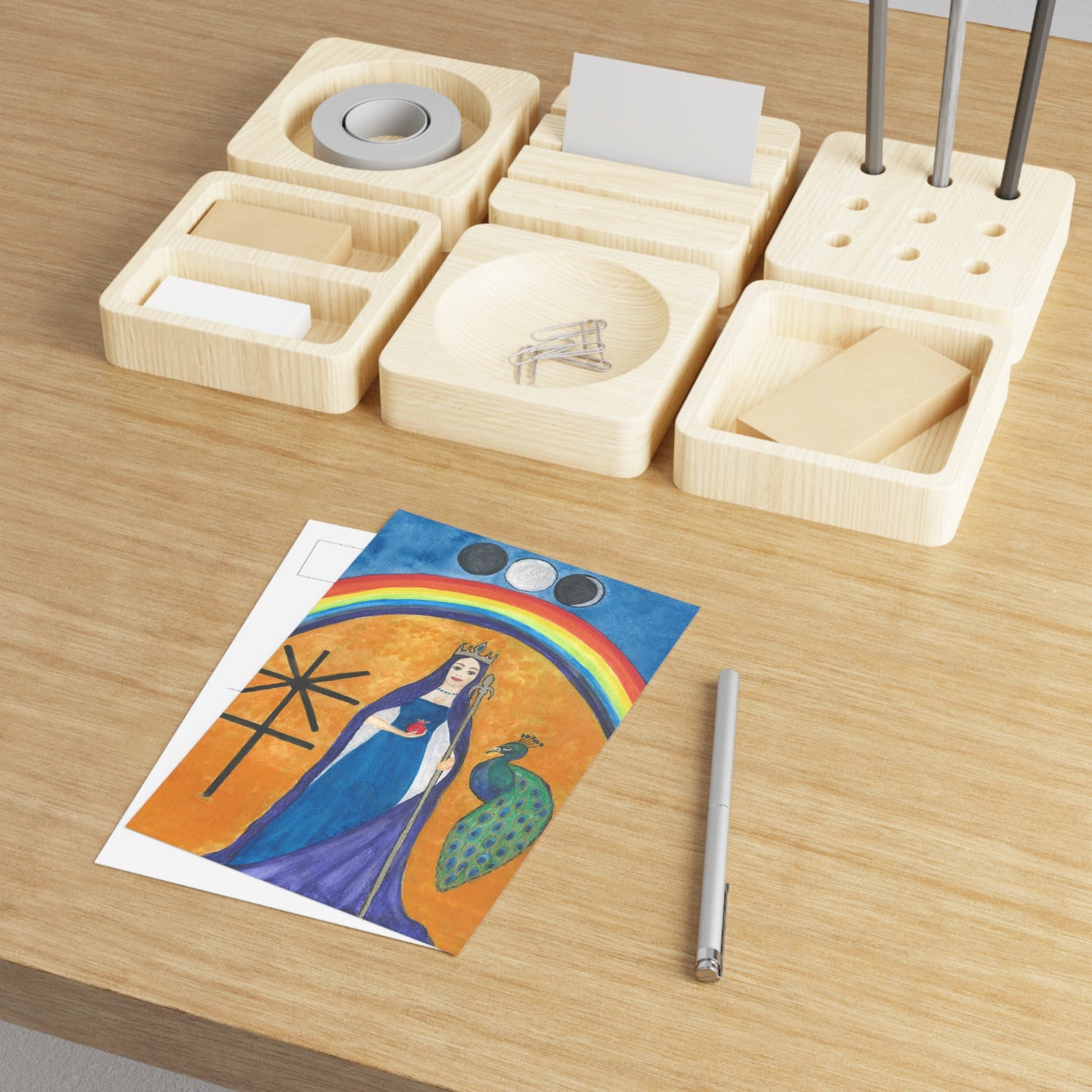 Goddess Juno Fine Art Postcard