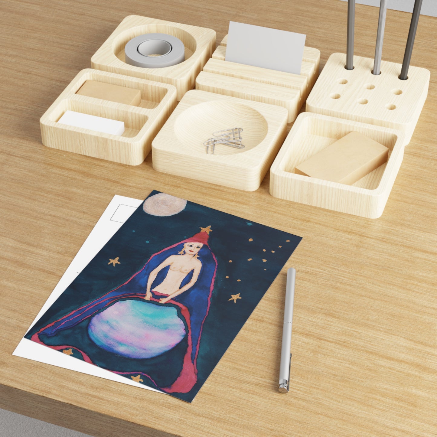 Goddess Venus Fine Art Postcard