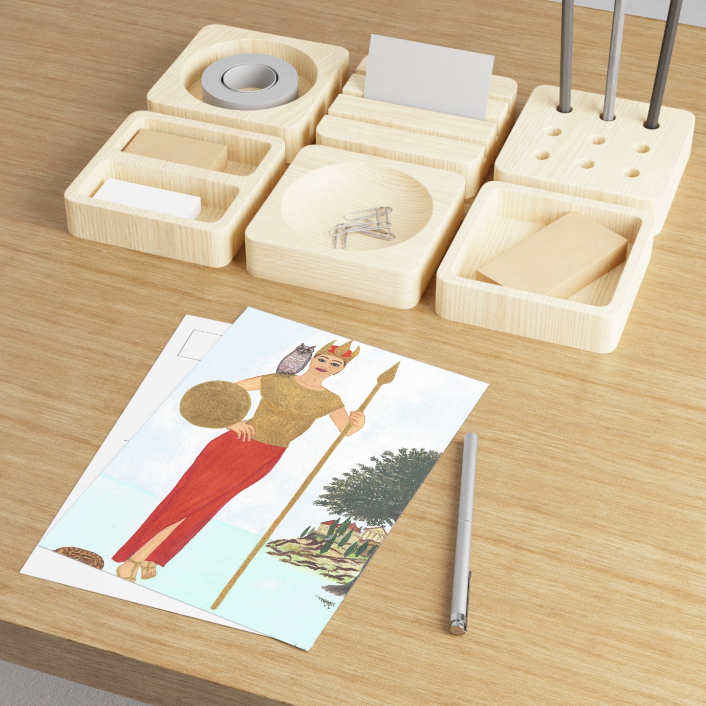 Pallas Athena Fine Art Postcards