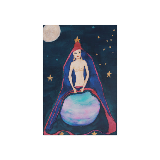 Goddess Venus Fine Art Postcard