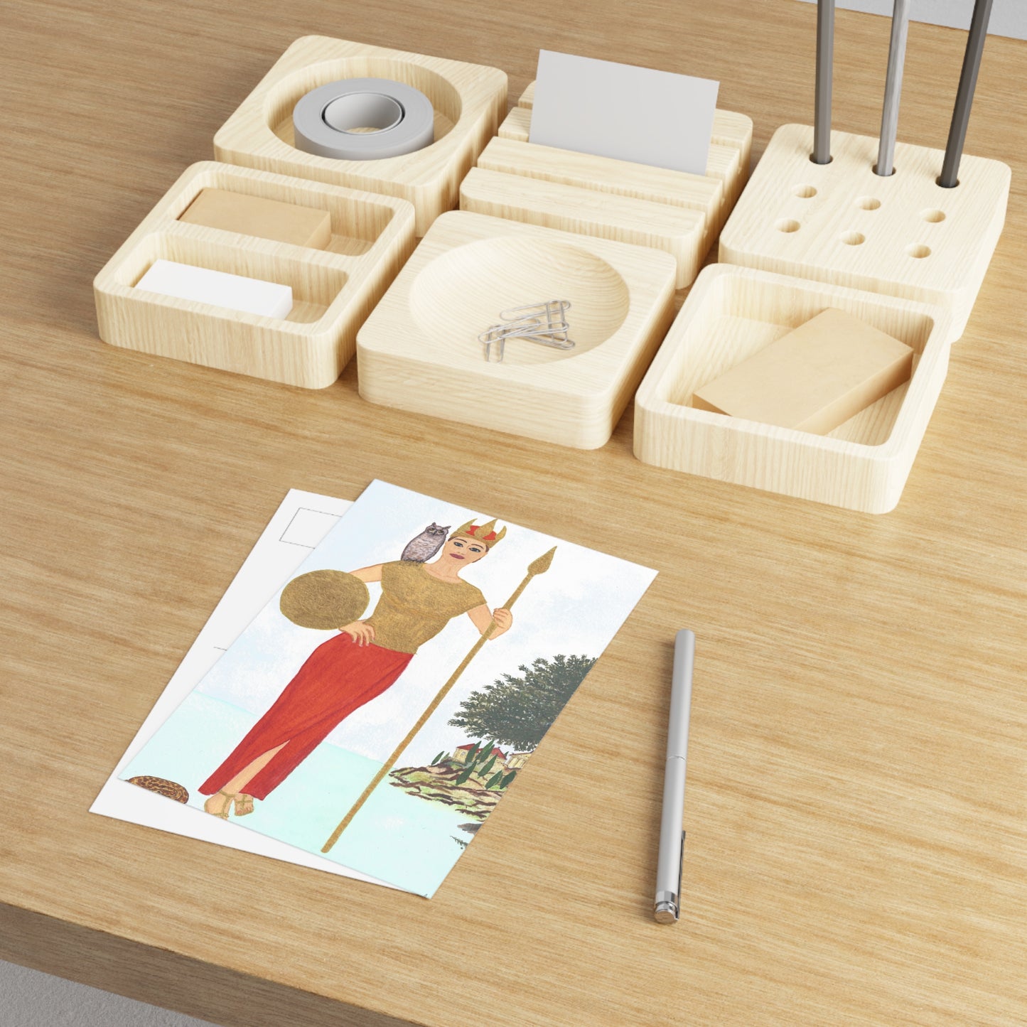 Pallas Athena Fine Art Postcards