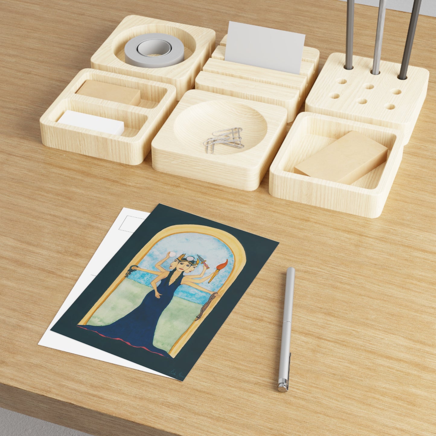 Goddess Hekate Fine Art Postcard