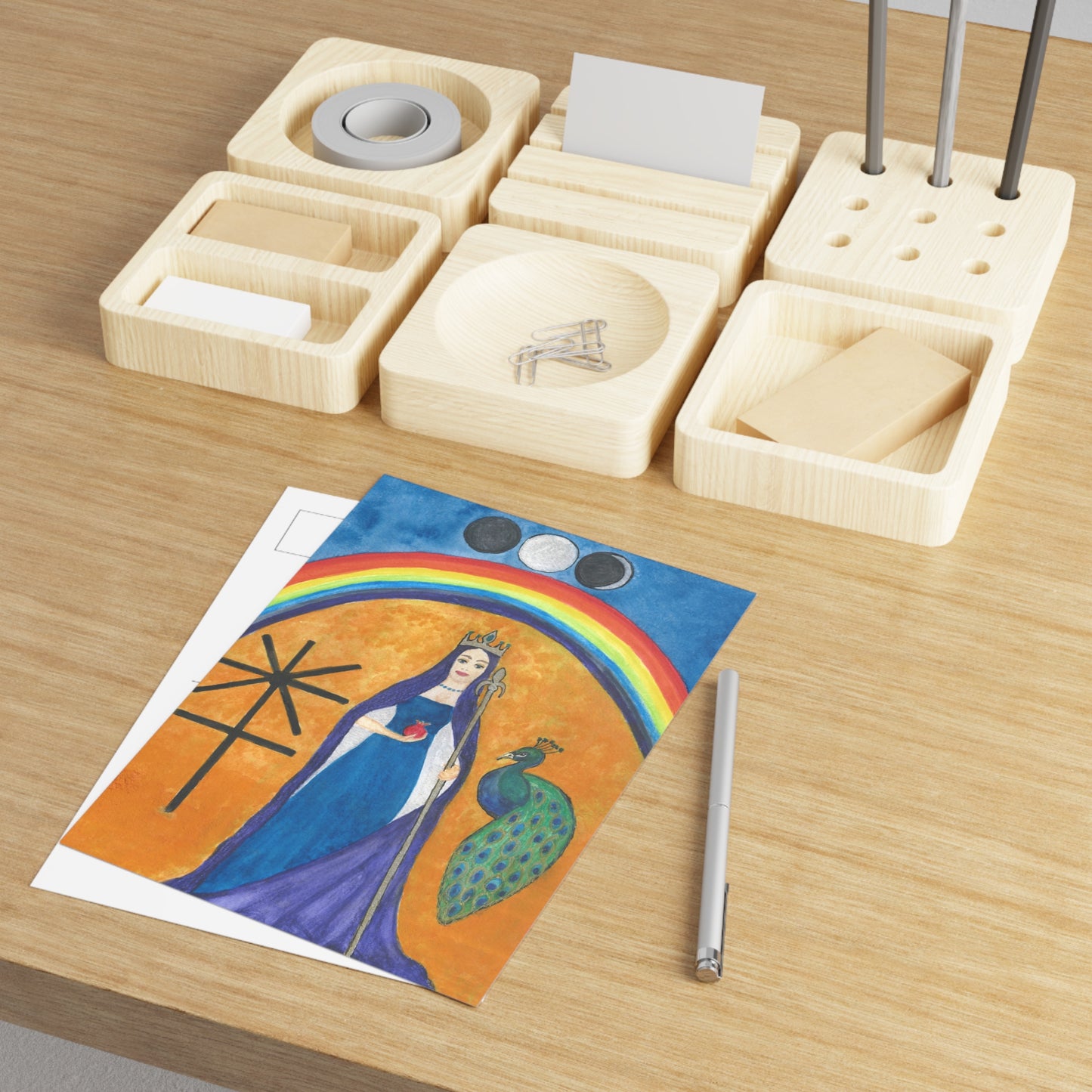 Goddess Juno Fine Art Postcard