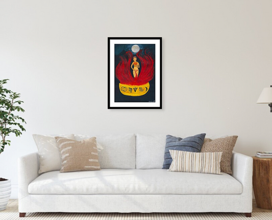 Vesta's Flame Fine Art Print