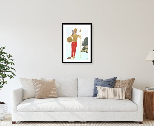Pallas Athena Fine Art Print